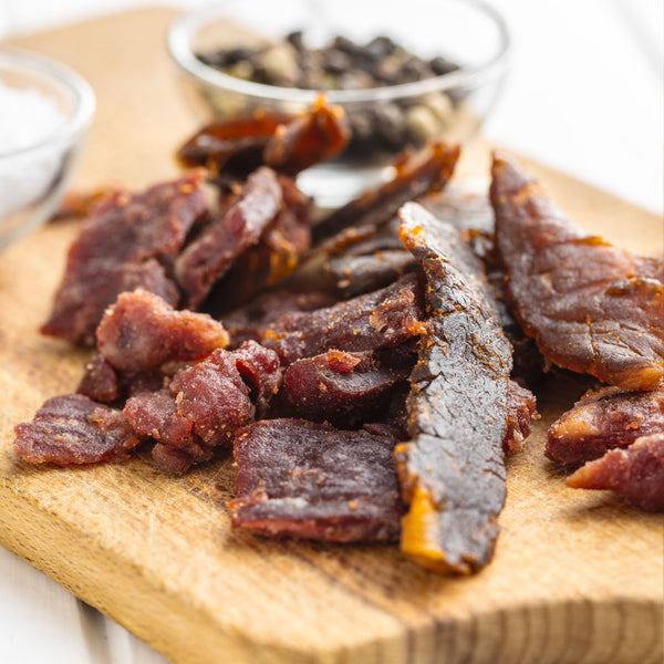 Grass-Fed Beef Jerky, Black Pepper 1/4lb pack
