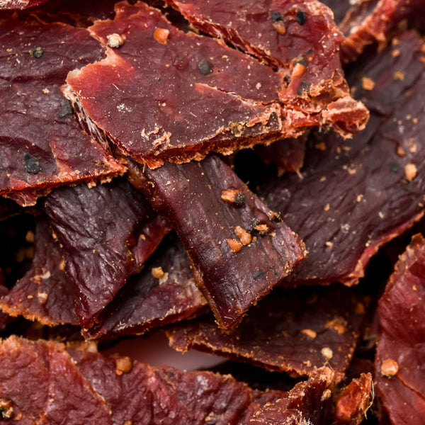 Grass-Fed Beef Jerky, Black Pepper 1/4lb pack