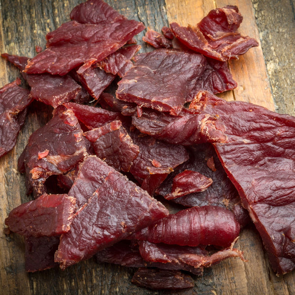 Grass-Fed Beef Jerky, Black Pepper 1/4lb pack